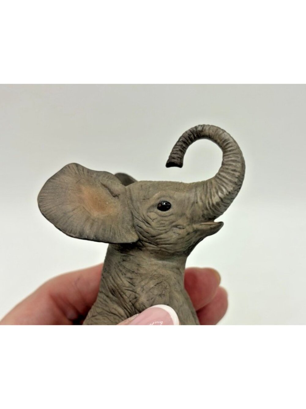 Vintage Lenox Smithsonian African Baby Elephant Showering Figurine 1993 - Picture 15 of 16
